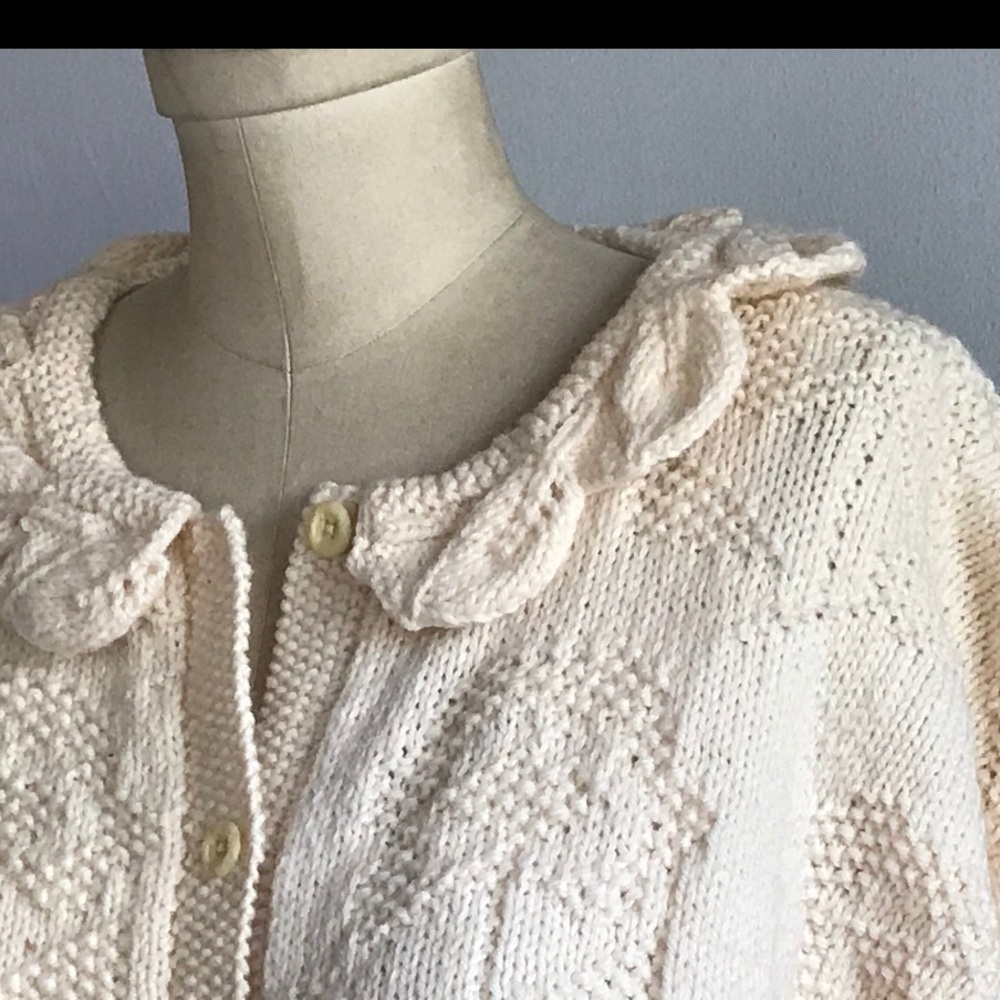 Vintage sweet textured cardigan - Picture 10 of 13
